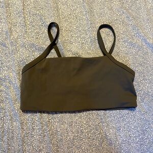 Green sports bra nobull size L